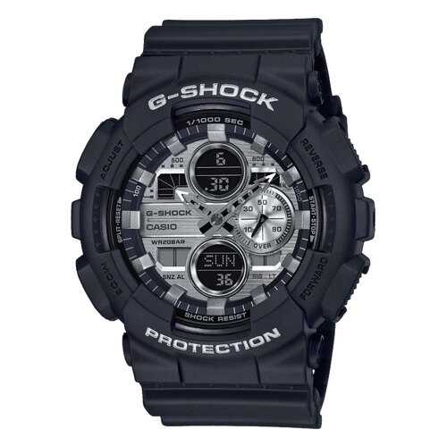 Японские наручные часы Casio G-SHOCK GA-140GM-1A1ER с хронографом в Black Star Wear