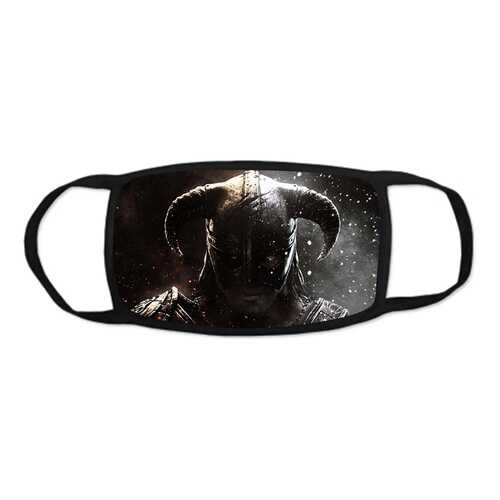Стильная многоразовая защитная маска GOODbrelok SKYRIM 2 в Black Star Wear