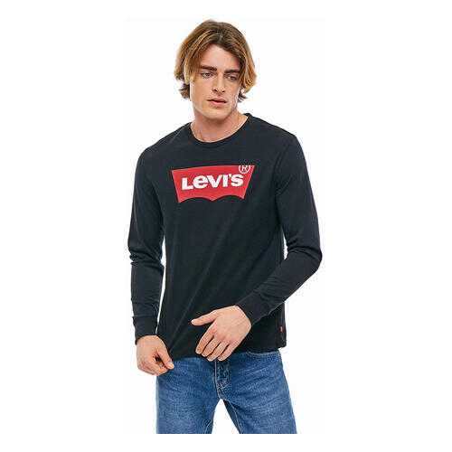 Футболка мужская Levi's черная в Black Star Wear