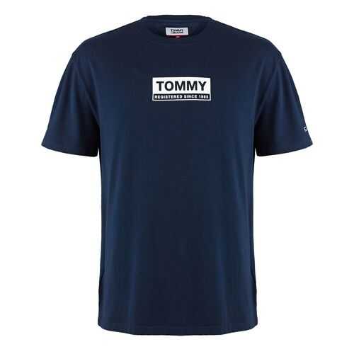 Футболка мужская Tommy Jeans DM0DM08364 C87 синяя L в Black Star Wear