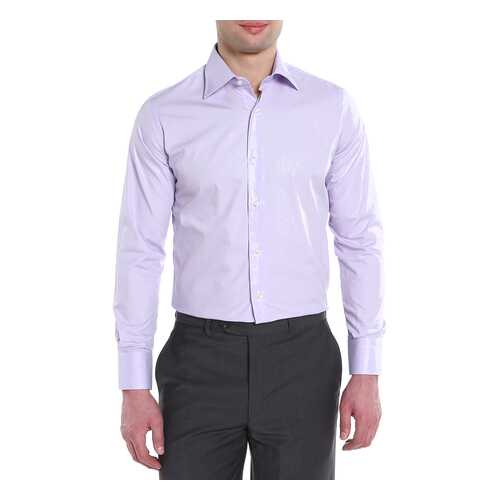 Рубашка мужская POUL RICHARD 1136 фиолетовая 39 IT в Black Star Wear