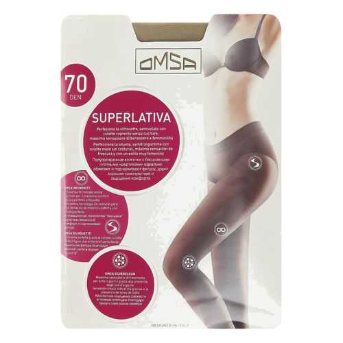 Колготки Omsa SUPERLATIVA 70 / Caramello (Телесный) / 4 (L) в Black Star Wear