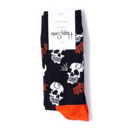 Носки Happy Socks Halloween Skull разноцветные 40-46 в Black Star Wear