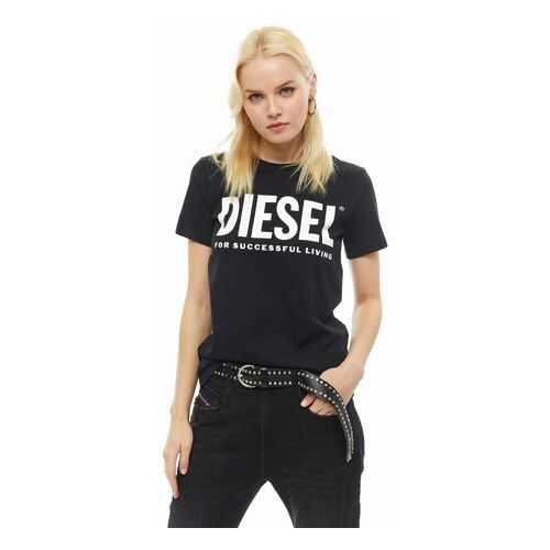 Футболка женская DIESEL 00SYW8 0CATJ 900 черная L в Black Star Wear