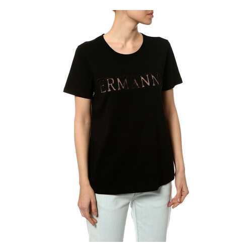 Футболка женская Ermanno Scervino 42TTS15/00099 черная 42 IT в Black Star Wear